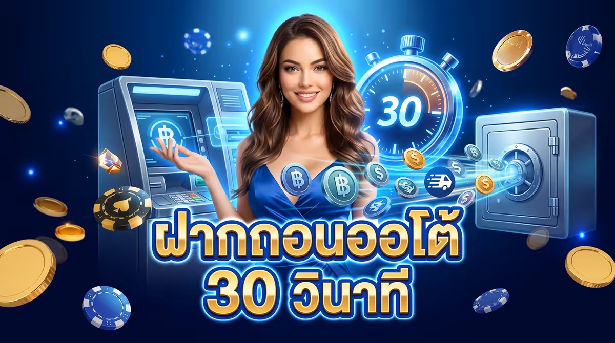 ฝากถอนออโต้ไม่มีขั้นต่ำ